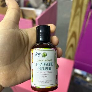 Green Daffodil Headache Helper Lotion